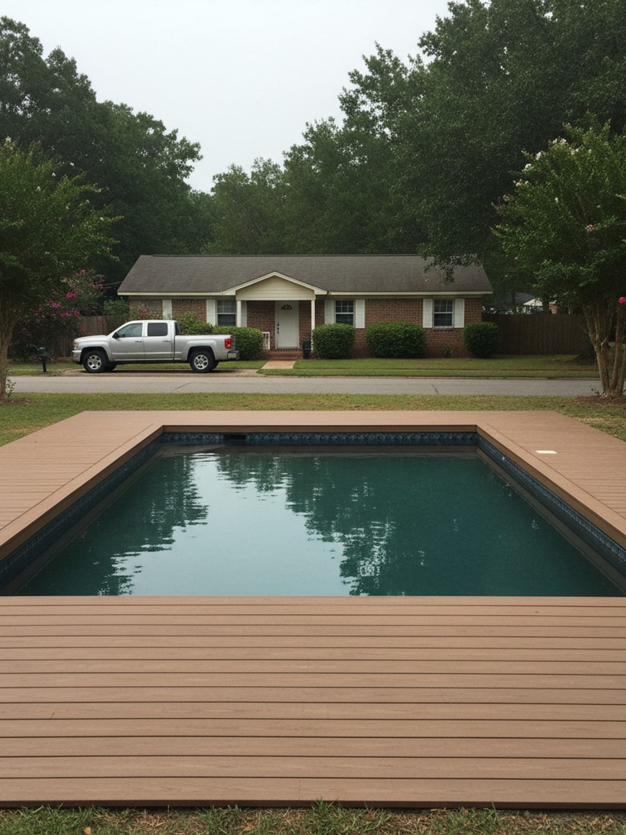 Deck Resurfacing completed by Heritage Deck Solutions in Horn Lake, MS