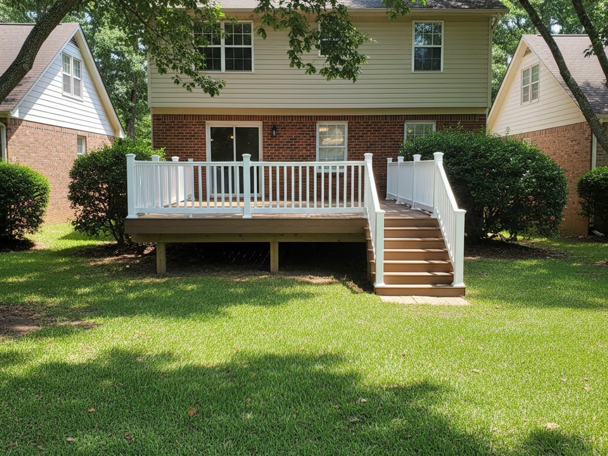Deck Demolition & Removal completed by Heritage Deck Solutions in Senatobia, MS