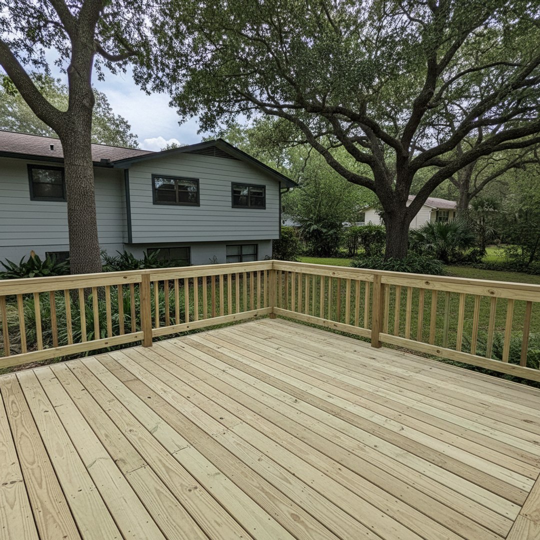 Screened-In Porch & Deck Combos completed by Heritage Deck Solutions in Hernando, MS