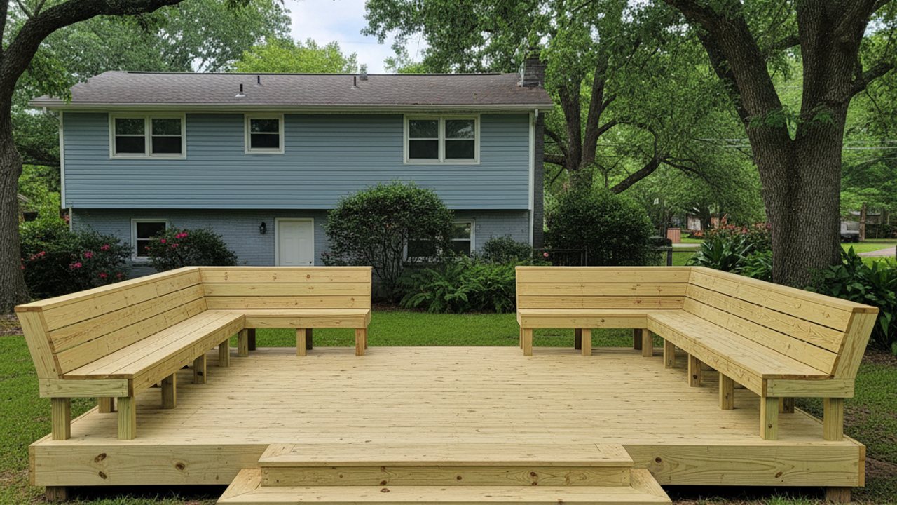 Pergolas & Deck Shade Structures completed by Heritage Deck Solutions in Byhalia, MS