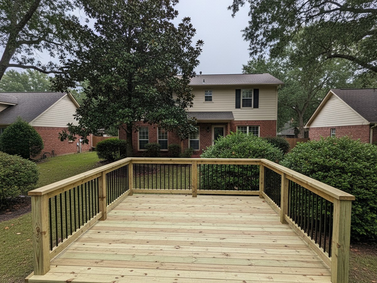Deck Resurfacing completed by Heritage Deck Solutions in Germantown, MS